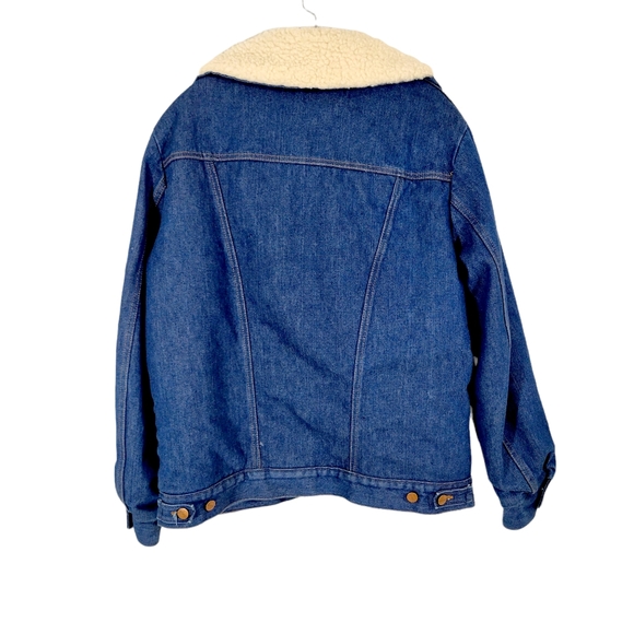 Wrangler Jackets & Coats 7s Vintage Wrangler Sherpa Denim Jean Truckers Wrange Jacket Poshmark